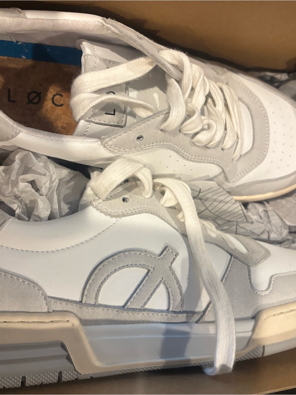 LOCI Atom women’s vegan leather tennis shoes New size 41 (9.5)